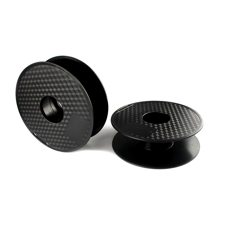 Black custom filament spool