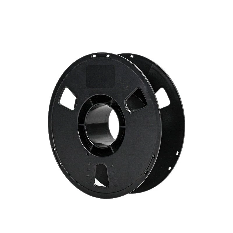 Matte black custom filament spool