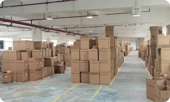 Factory stock and warehouse area